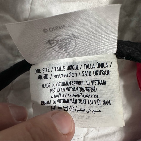 Disney Red and White Polka Dot Minnie Mouse Ears Headband - Picture 5 of 6